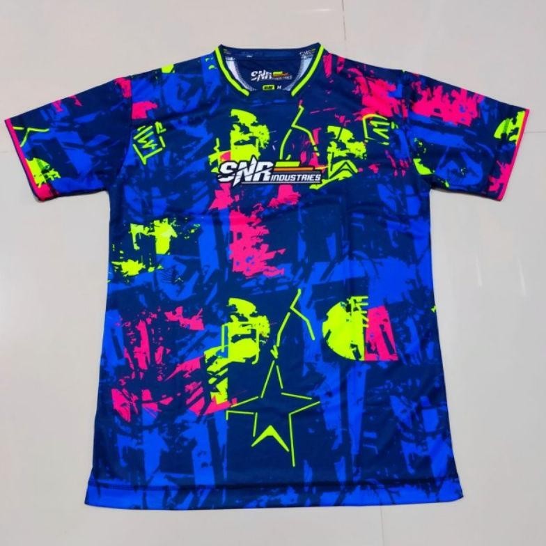Jersey Voly Jersey Full Printing Snr Jersey Pria / Cowok Olahraga Print Dewasa Jersey Volly Jersey V