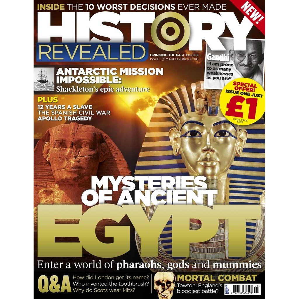 

History Revealed Issue 001 - Mysteries of Ancient Egypt (Sejarah / D)