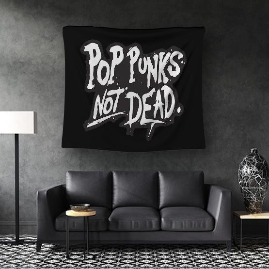RTY BENDERA POP PUNKS NOT DEAD TOUR CONCERT BAND PUNK POSTER KAIN TERLARIS