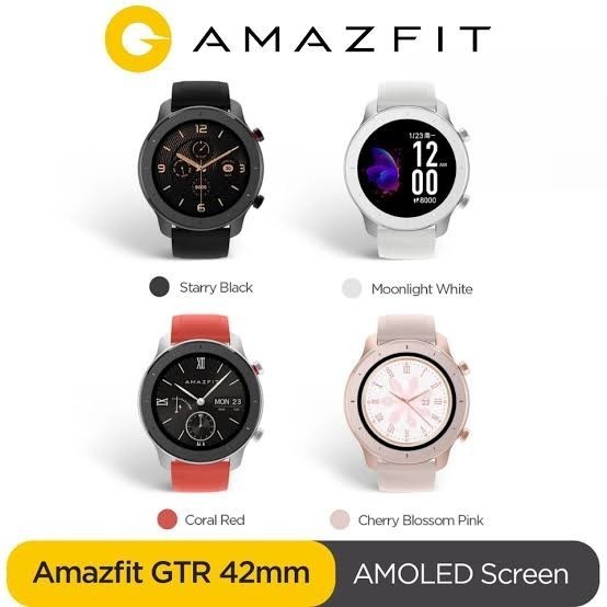 AMAZFIT GTR 42MM AMAZFIT SMARTWATCH AMAZFIT JAM TANGAN PINTAR