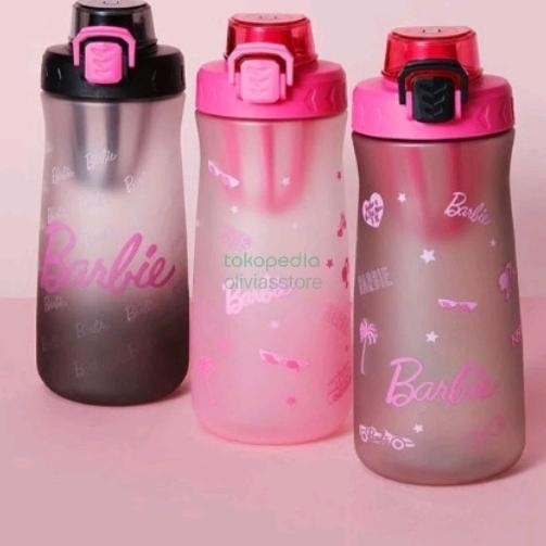 botol minum miniso barbie tumblr tumbler miniso x barbie 1100ml