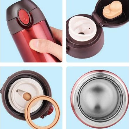 Brighton Vacum Flask Tumbler [Termos Air] 500ml Silver Grey GMG8901