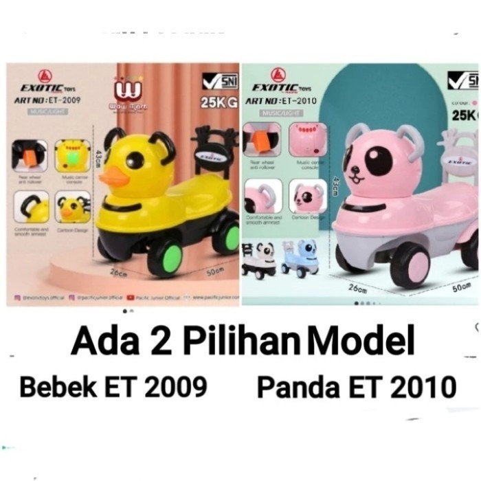 Aknam Ride On Mobilan Dorong Anak Exotic Et 2009