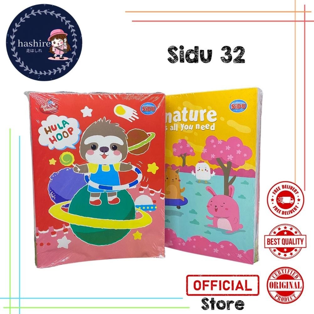 

10PCS BUKU TULIS SIDU 32 LEMBAR / 1PACK BUKU TULIS SIDU 32 LEMBAR TERLARIS