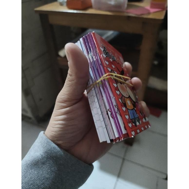 

BUKU NOTES MINI MERK TIARA SHAKTI TEBAL (10PCS) SIAP KIRIM