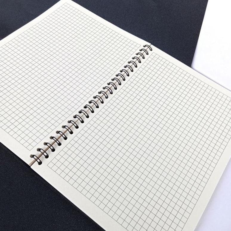 

NOTEBOOK/JURNAL BOOKPAPER GRID/KOTAK2#DOTTED/TITIK2 #BLANK/POLOS SIAP KIRIM
