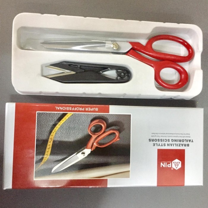 

Terlaris Gunting Potong Bahan Kain 8" Merah PIN / PIN-1089 (BRT-08) SALE