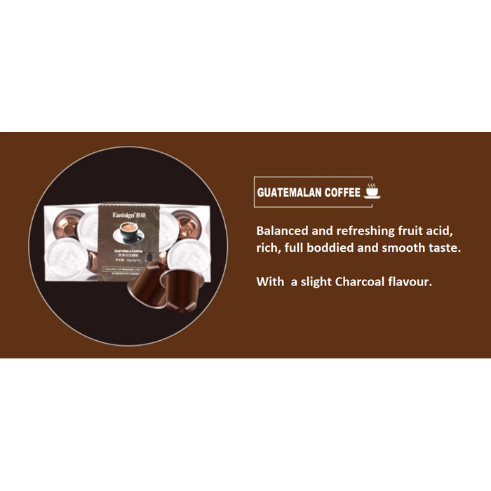

Ready Nespresso Capsule Compatible - Coffee / Tea by Eastsign (10caps)