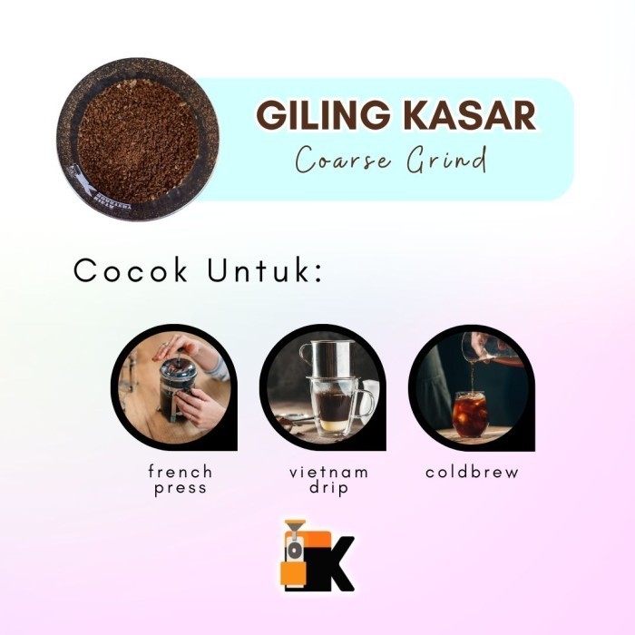 

Ready Biji Kopi Espresso Blend MURAH 1kg