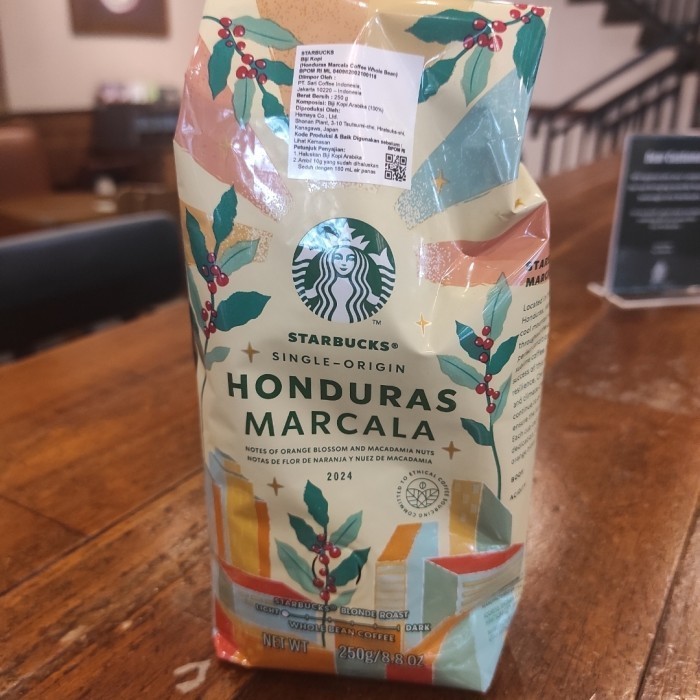 

Ready Starbucks Honduras Marcala Whole Bean 250 gr
