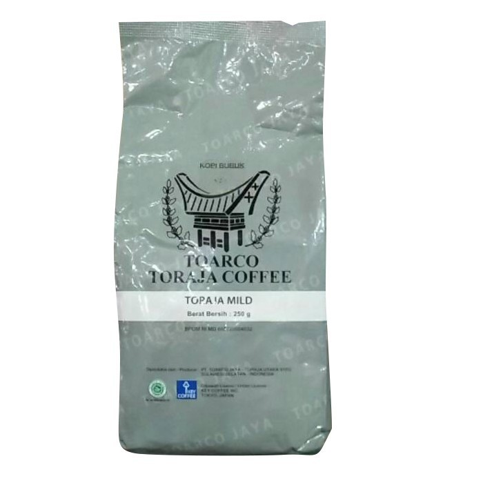 

Ready Toarco Toraja Coffee Mild Beans 250 Gram