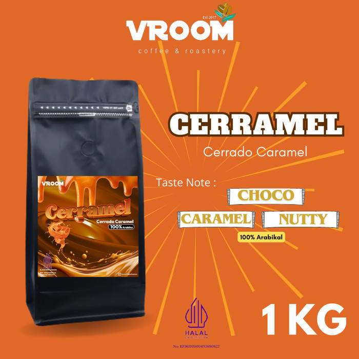 

Ready Kopi Arabika Brazil Cerrado Arabica Coffee Beans Biji Bubuk