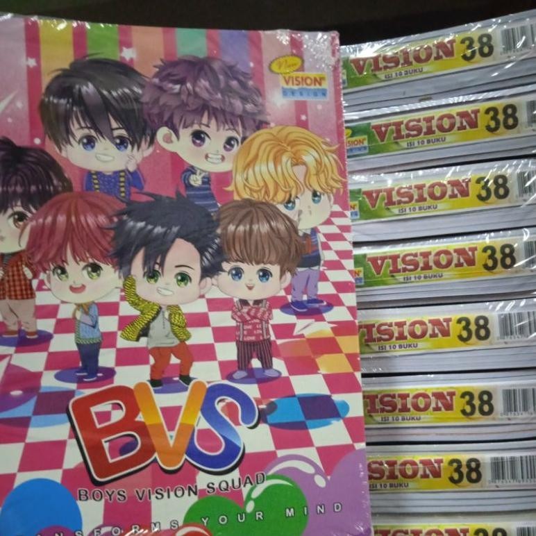 

BUKU TULIS VISION 38 LEMBAR (ISI 10 BUKU) TERMURAH BANGET