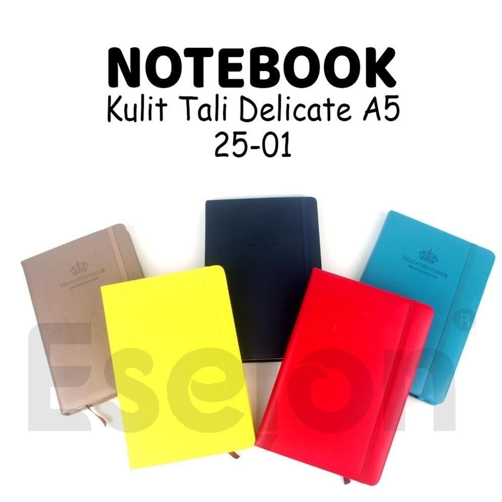 

DIARY NOTEBOOK TALI A5 25-01 / NOTEBOOK+TALI OFFICE A5 DELICATE SIAP KIRIM