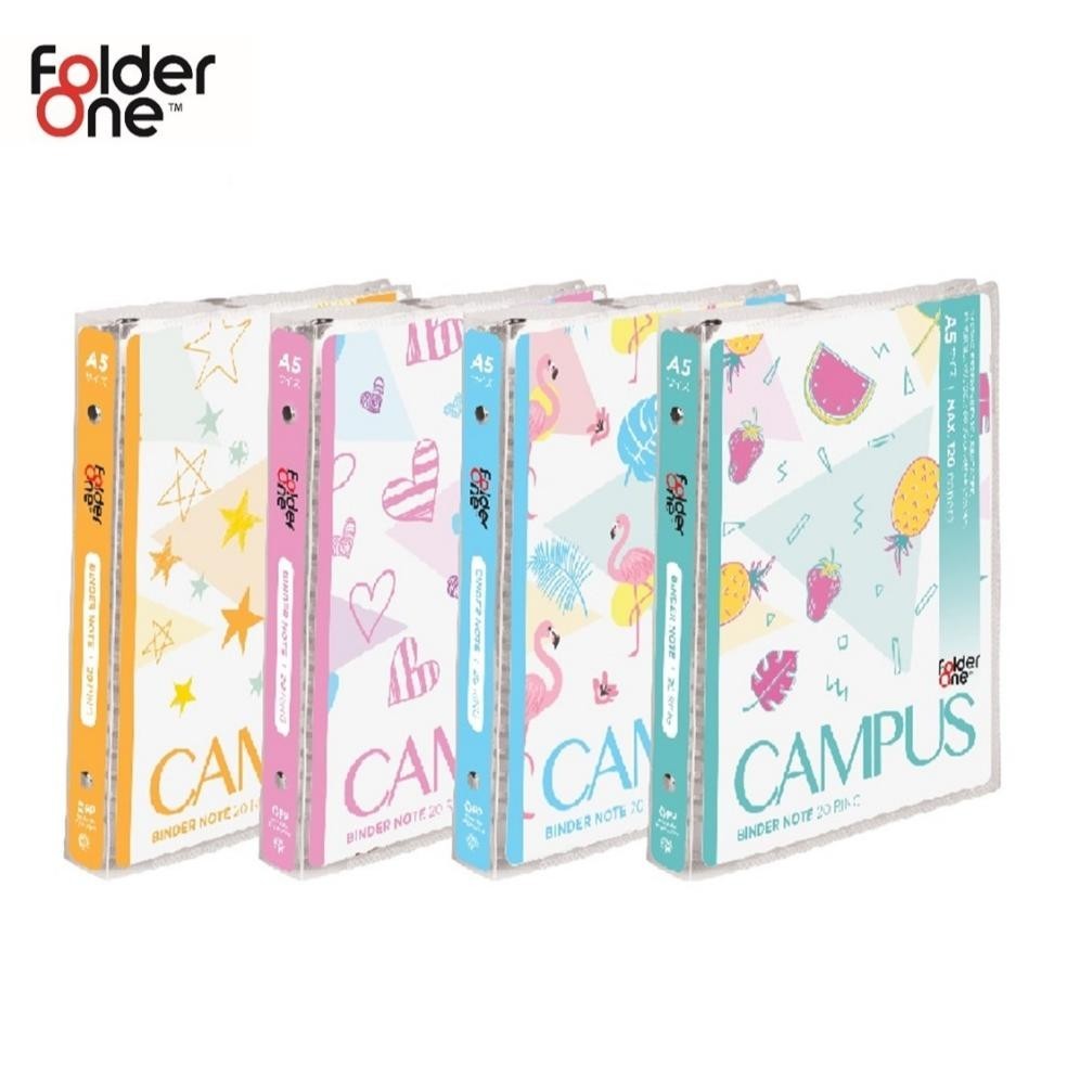 

BINDER NOTE A5 CAMPUS FOLDERONE COD
