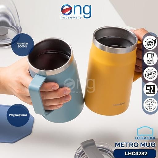 KJH Locknlock Jungkook's Pick Tumbler Metro Mug 600ml LHC4282 LHC 4282 Lock & lock Lock n lock TERLA