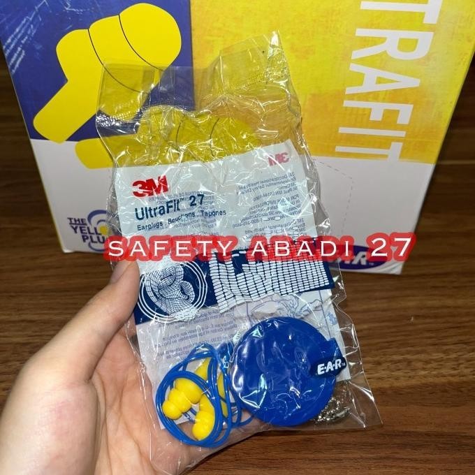 ORIGINAL Earplug 3M Ultrafit 4002 + Casing 1 BOX