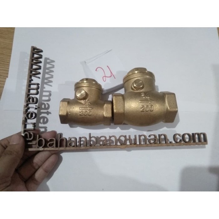 CHECK VALVE ONDA 1/2 INCH KLEP SATU ARAH PEMBUKA JALUR AIR PIPA