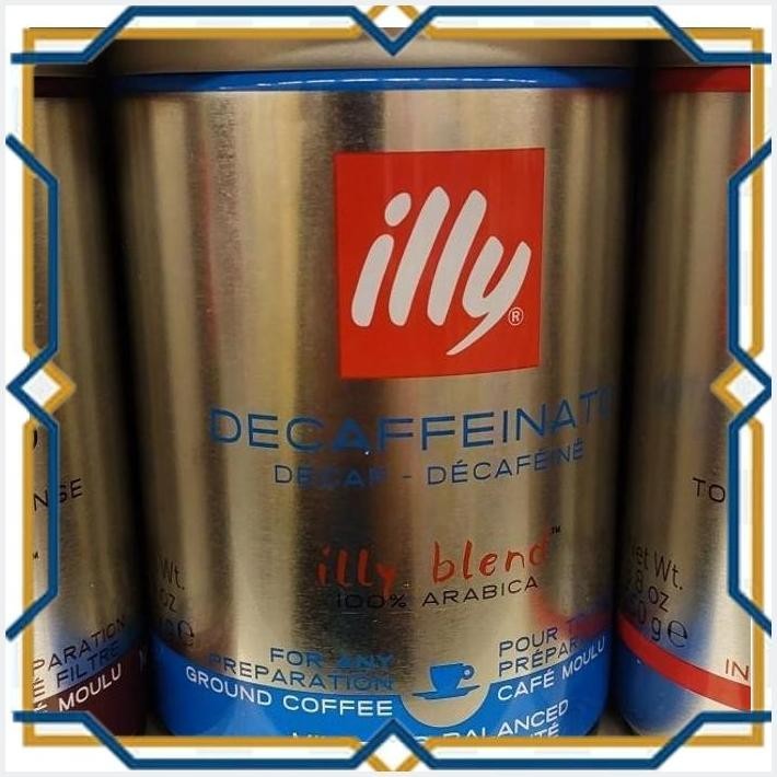 

[GDS] KOPI ILLY DECAFFEINATED GROUND BUBUK TIN 250 GR | COFFEE