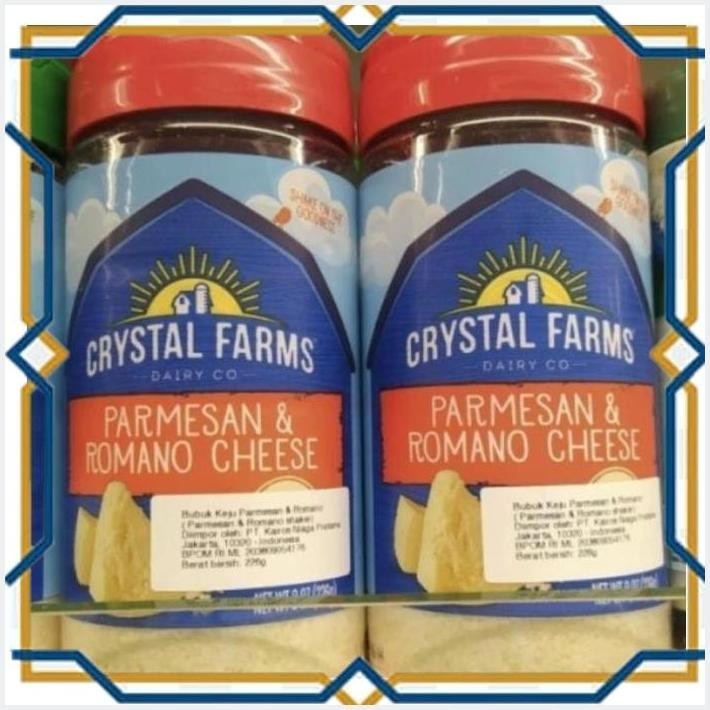 

[GDS] CRYSTAL FARMS PARMESAN ROMANO SHAKER 226 GR | KEJU
