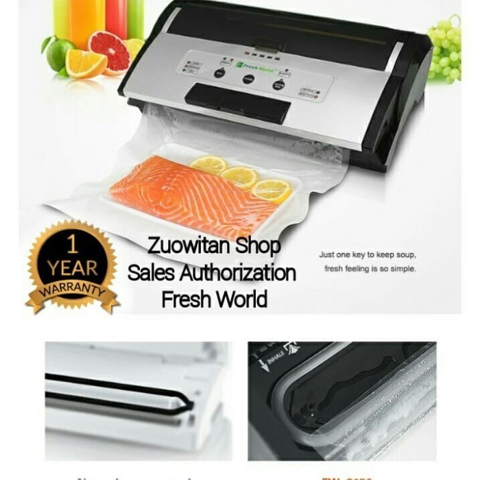 Terjamin Fresh World Vacuum Sealer Pengemad Vacuum Sealer Fw 3150 Std