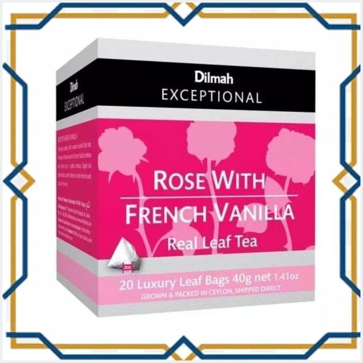 

[GDS] DILMAH EXCEPTIONAL ROSE WITH FRENCH VANILLA TEA | TEH CELUP DILMAH