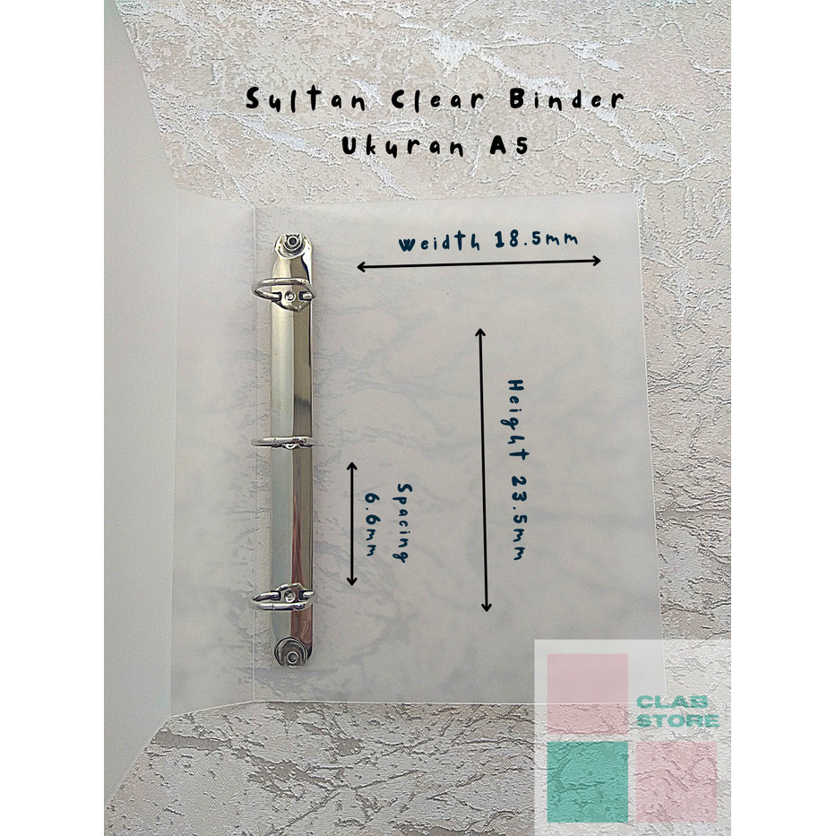 

Sultan 3 Ring Binder A5 A4 Photocard Kpop Pokemon Album Collection