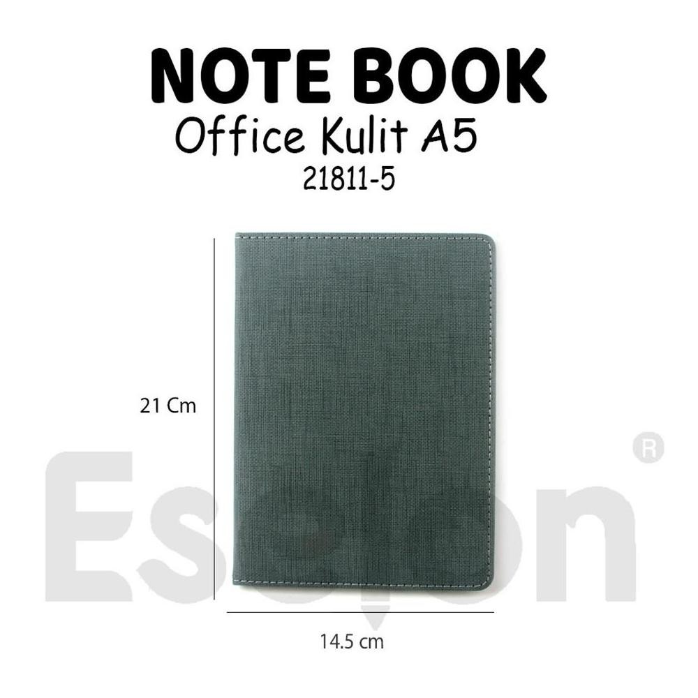 

NOTE BOOK A5 OFFICE KULIT 21811-5 / AGENDA OFFICE A5 96 LEMBAR BISA COD