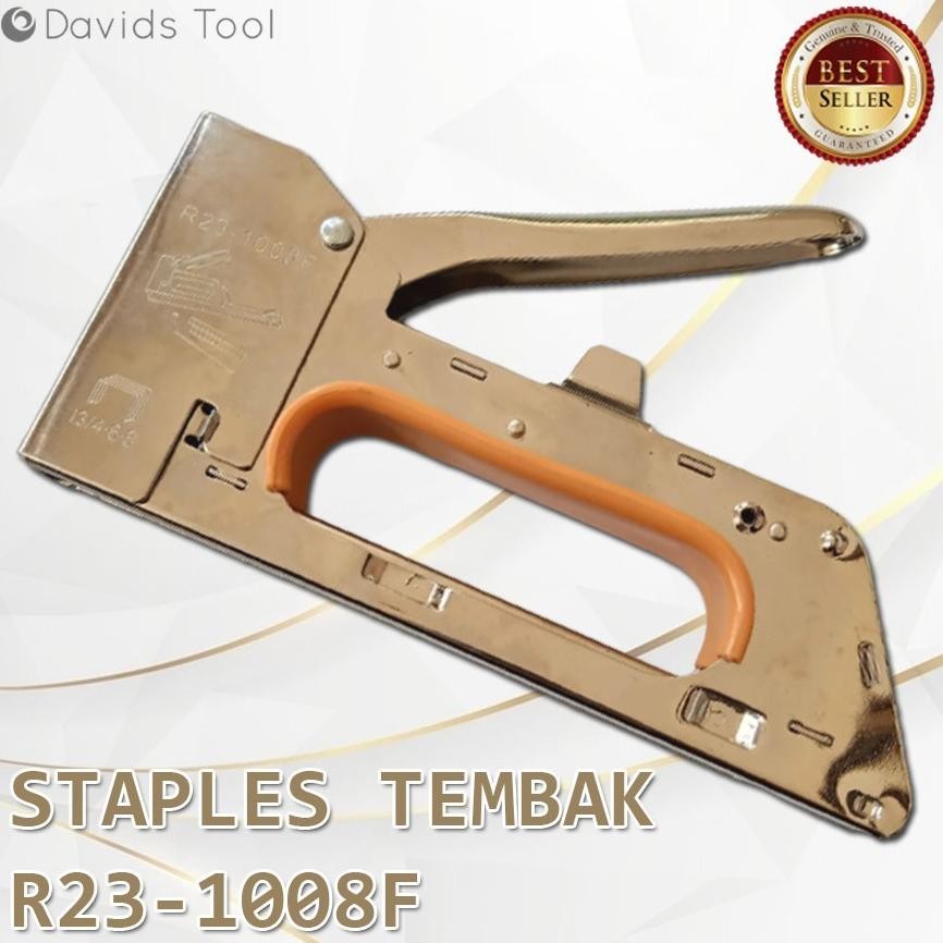 

Gun Tacker Stapler Tembak Setaples Staples Steples R23-1008F LAGI DISKON