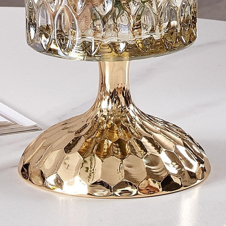 PIU vas bunga kaca kristal ruang tamu kelas atas pengaturan bunga meja makan meja makan kabinet TV m