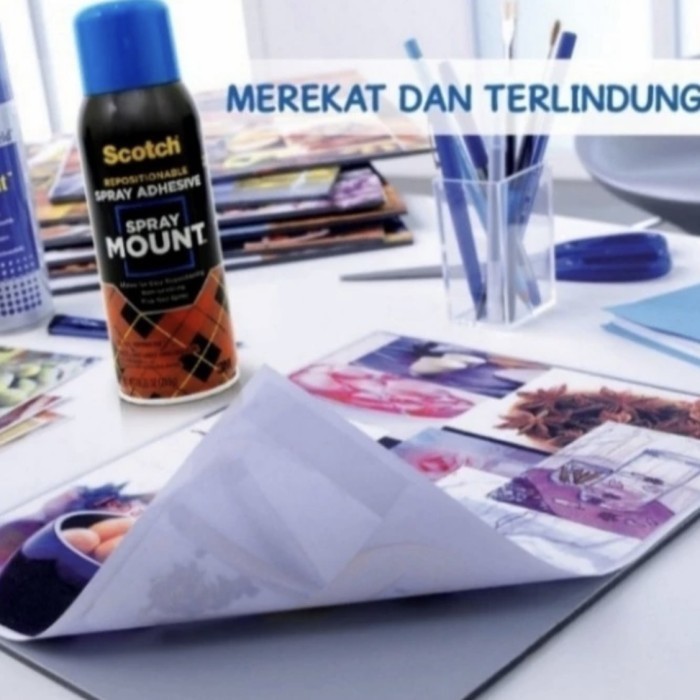 

3M Scotch Spray Mount Spray Adhesive Lem Kertas K01