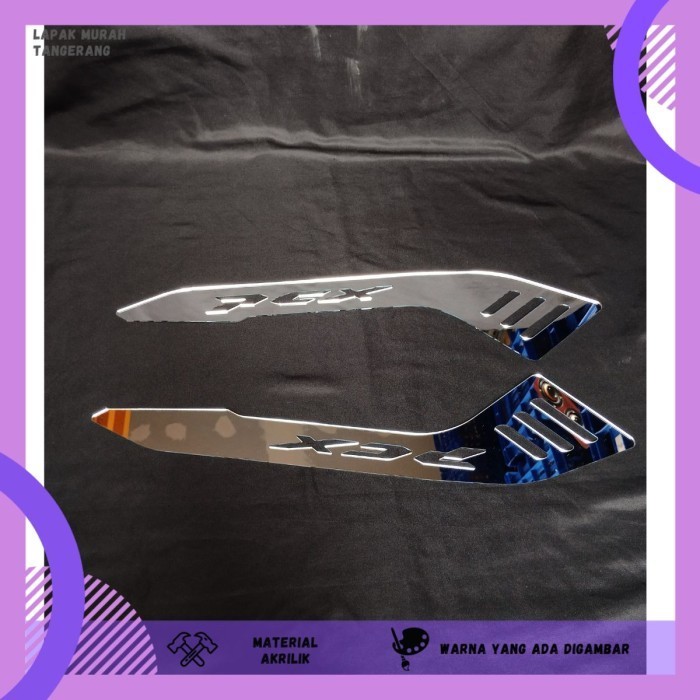 Cover Garnish Samping Pcx 160 Aksesoris Motor Pcx 160 Side Deck Pad