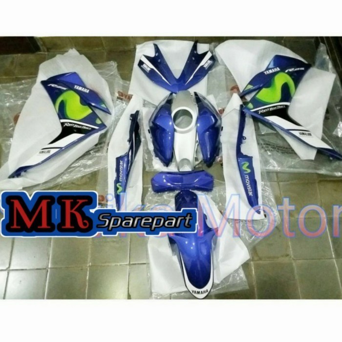Body Halus Full Set Yamaha R25, R 25 Old V2 Movistar Original Ygp