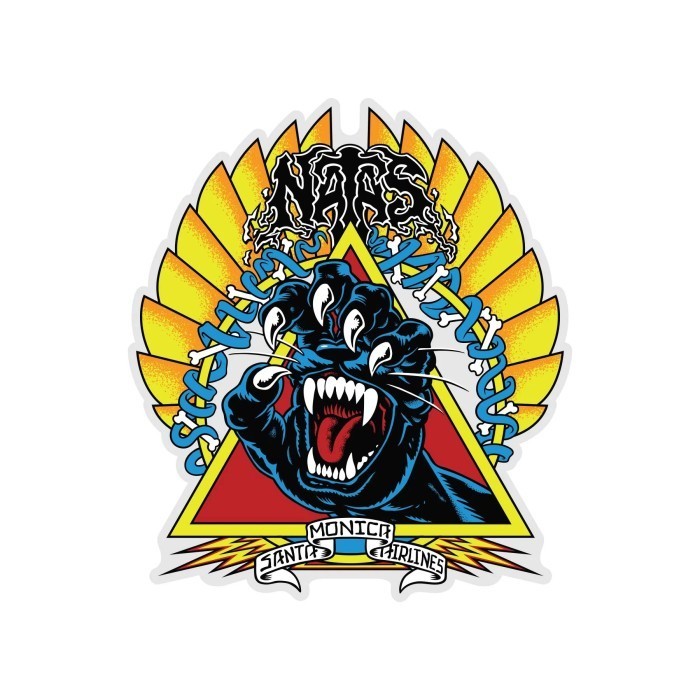 

Sticker Santa Cruz Natas Screaming Panther 5.25in K01