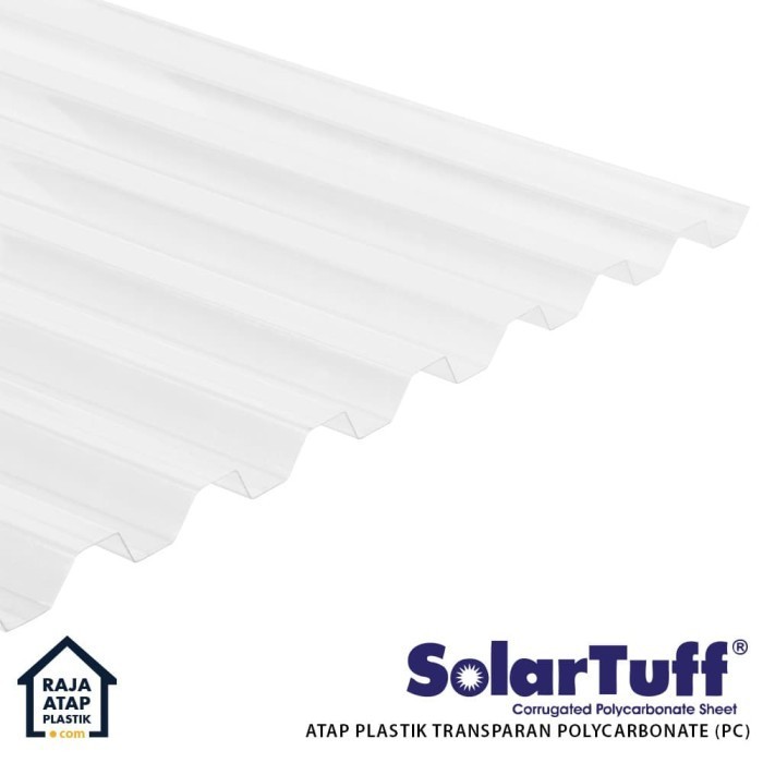 SOLARTUFF ATAP POLYCARBONATE GELOMBANG