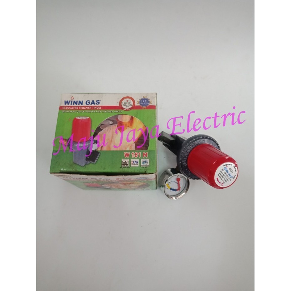 REGULATOR GAS TEKANAN TINGGI WINN GAS W181M METER W 181 M W181