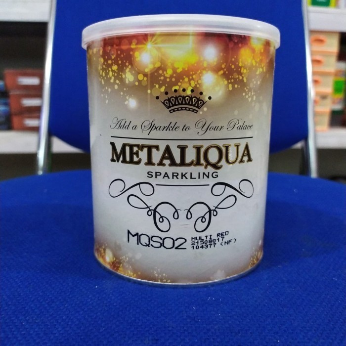 Cat Metaliqua Sparkling Cat Metalik Cat Emas Promo Cuci Gudang