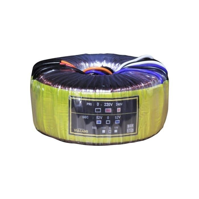 Trafo Donat 10A 52V Ct Vulcans Bombardir Travo Toroid 10 Amper Ct 52 V