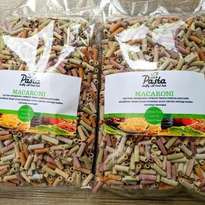 

Rainbow Macaroni Gluten Free Pasta @1Kg - LULAPASTA MRS03