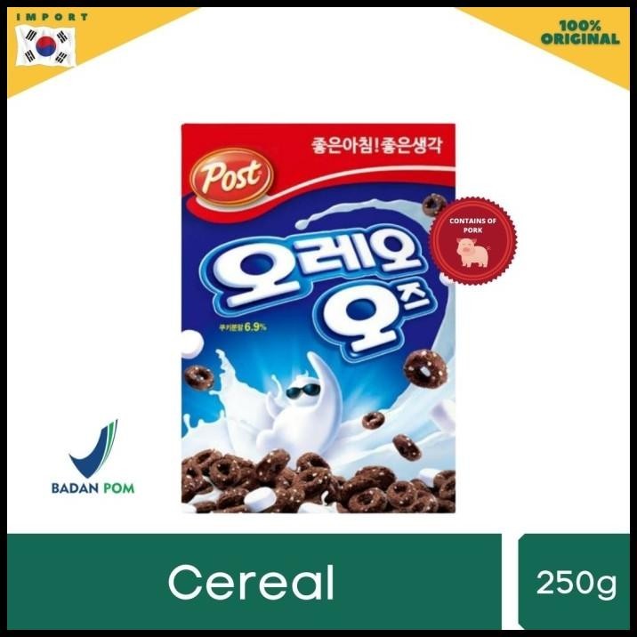 

Post Cereal Oreo O'S Chocolate With Marshmallow 250Gr - Non Halal