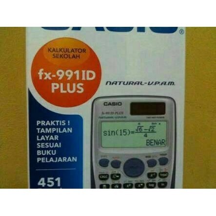

Casio Fx -991 Id Plus Kalkulator