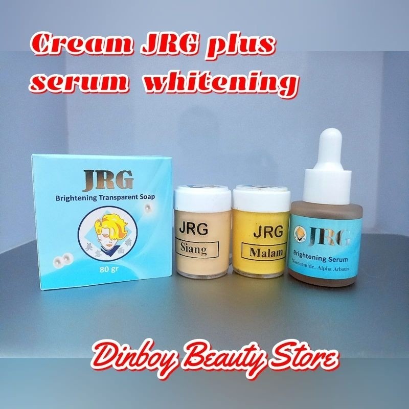 Cream Jrg Plus Serum Jrg Whitening