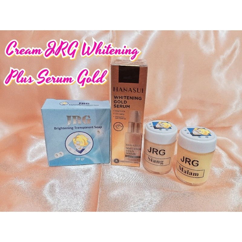 Cream Jrg Whitening Plus Serum Gold Hanasui