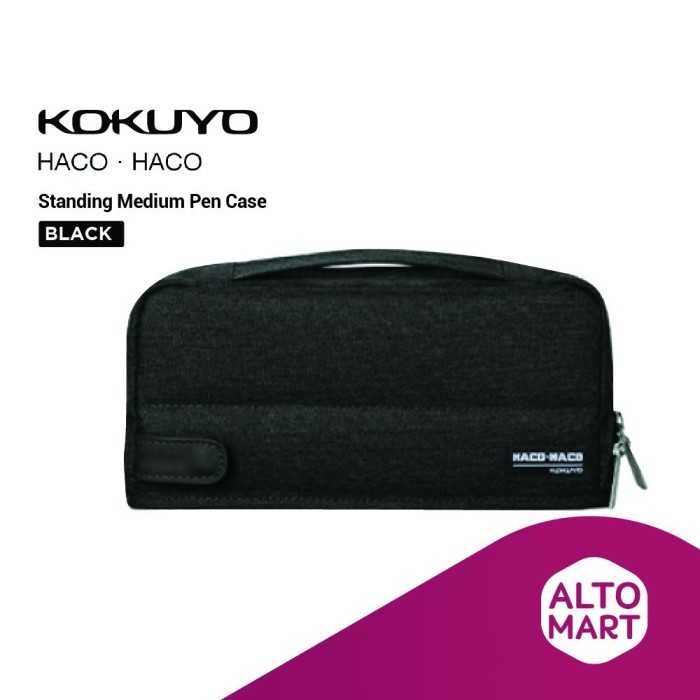 

KOKUYO HACO HACO STANDING MEDIUM PEN CASE PENCIL MAKE UP STORAGE BAG
