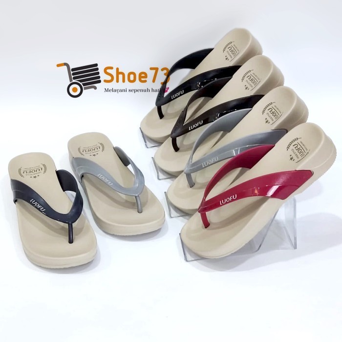 Luofu E 7161 - B01S Size 36-40 L Sandal Jepit Jelly Wanita