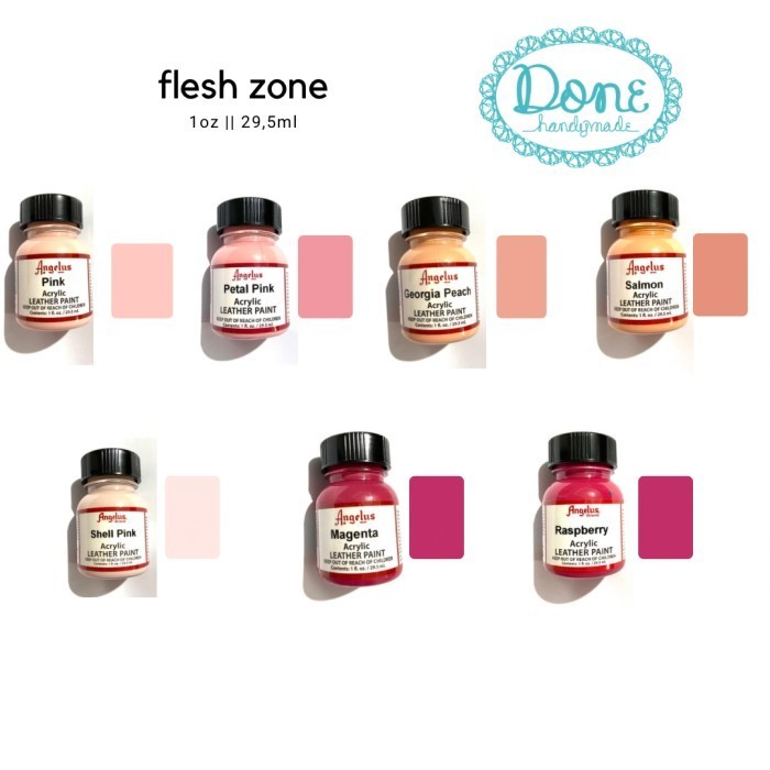 

Ready Leather paint angelus cat kulit acrylic paint fabric paint canvas