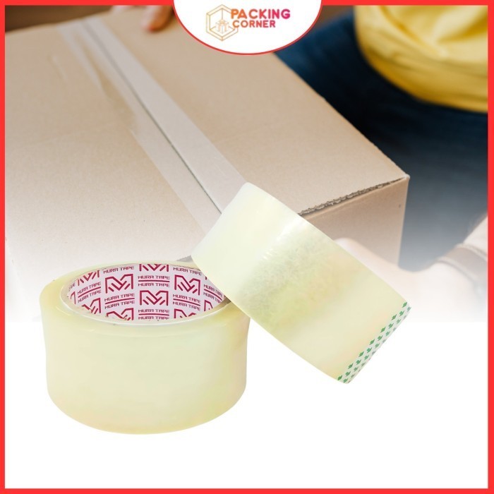 

Lakban Solatip Bening 2 Inch 45 Mm X 90 Yard Murah 1 Dus Gojek / Grab