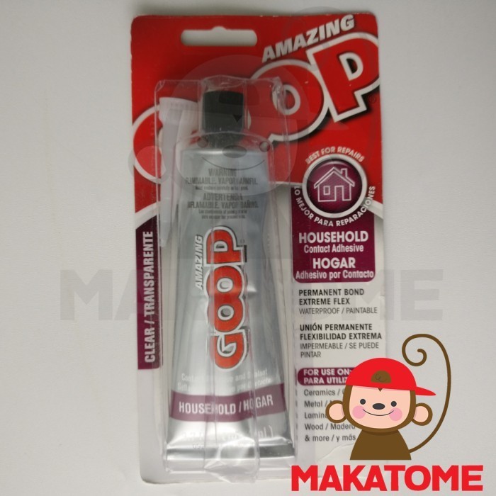 

Amazing Goop Household Adhesive 3.7 Oz 109 Ml Clear Lem Body Rc