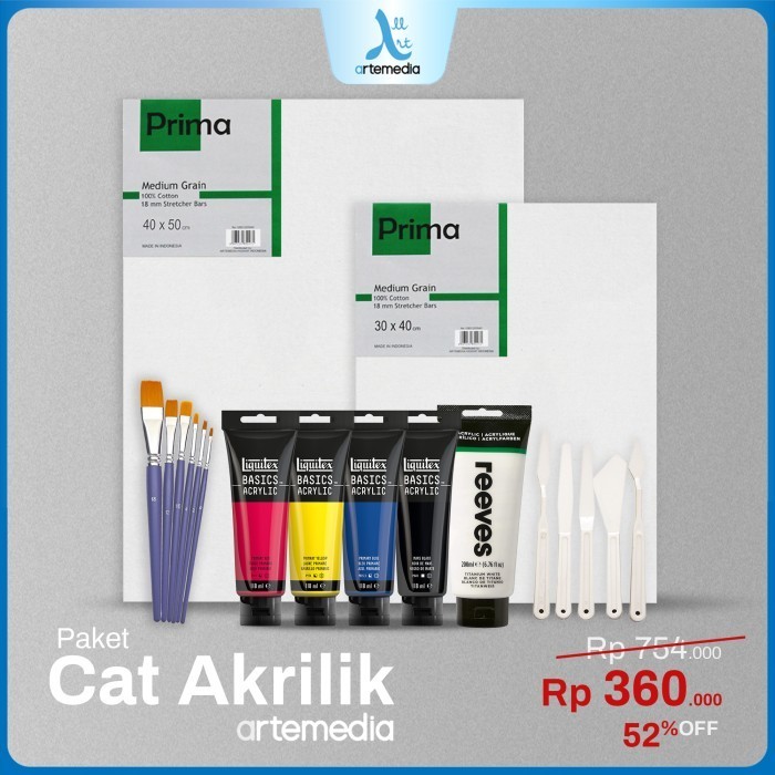 

Ready Paket Cat Akrilik Artemedia