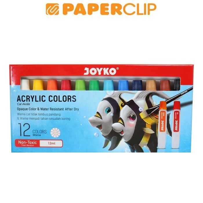 

Ready CAT ACRYLIC JOYKO AC-12ML 12 COLOR